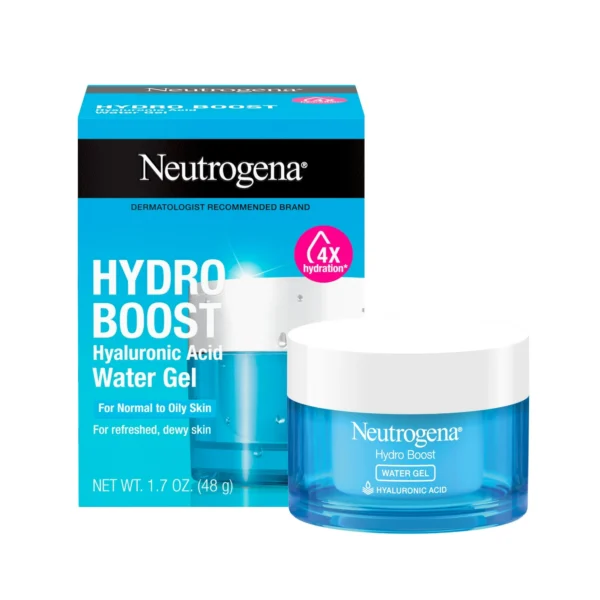 Neutrogena Hydro Boost Water Gel Face Moisturizer Lotion with Hyaluronic Acid, 1.7 oz